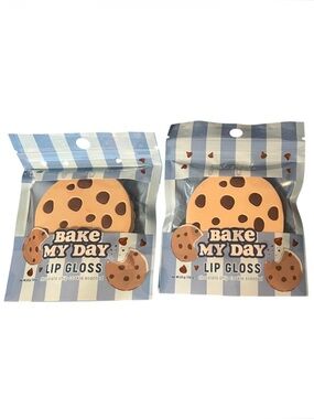 Bake My Day Bundle Lipgloss Chocolate Chip Cookie Just 4 Girls New 2 Packages